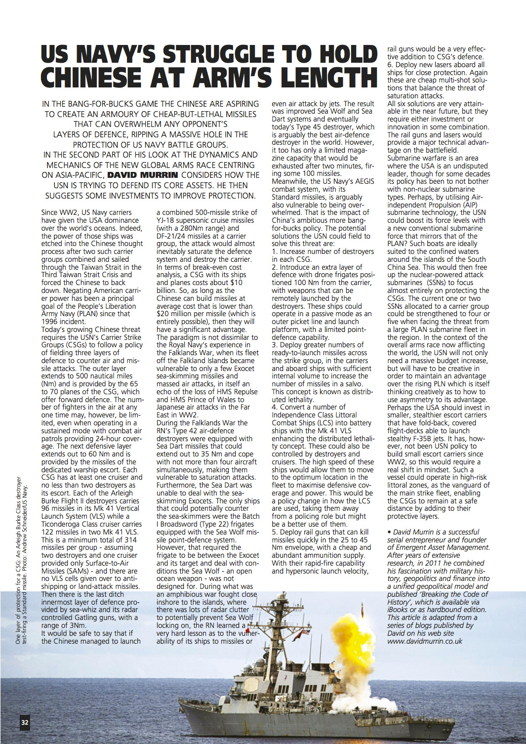 Warships article
