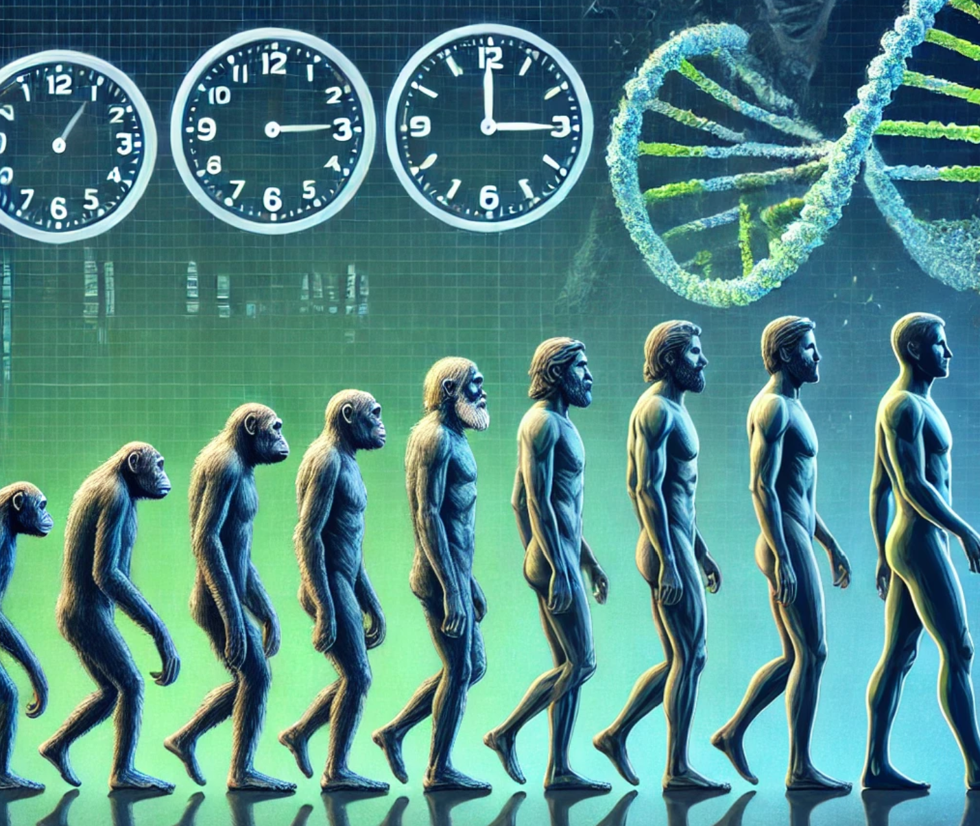 mans evolution