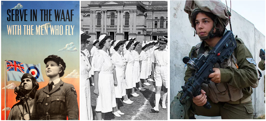 women at war